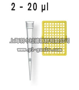 brand,普兰德,732508,滤芯吸头,2 - 20 µl,散装/补充装,灭菌/未灭菌
