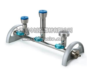 merck millipore,默克密理博,EZFITBASE3,EZ-Fit™ Manifold base, 3-place, stainless steel