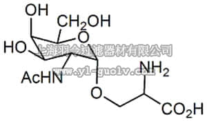 merck millipore,默克密理博,110153,N-Acetylgalactosamine, α1-O-(DL)-Serine