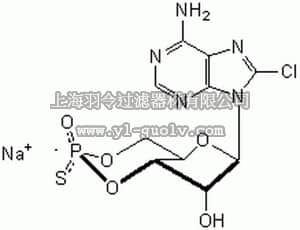 merck millipore,默克密理博,116819,Adenosine 3ʹ,5ʹ-cyclic Monophosphorothioate, 8-Chloro-, Rp-Isomer, Sodium Salt