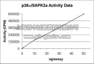 merck millipore,默克密理博,14-251,p38α/SAPK2a Protein, active, 10 µg