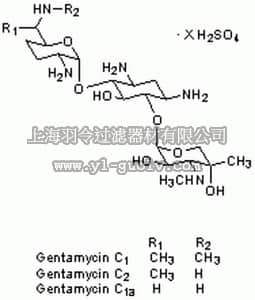 merck millipore,默克密理博,345814,Gentamycin Sulfate - CAS 1405-41-0 - Calbiochem
