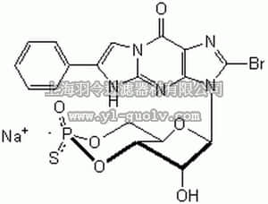 merck millipore,默克密理博,370679,Guanosine 3ʹ,5ʹ-cyclic Monophosphorothioate, β-Phenyl-1,N²-etheno-8-bromo-, Rp-Isomer, Sodium Salt - CAS 172806-20-1 - Calbiochem