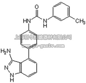 merck millipore,默克密理博,676500,VEGFR2/Flt3/c-Kit Inhibitor - CAS 796967-10-7 - Calbiochem