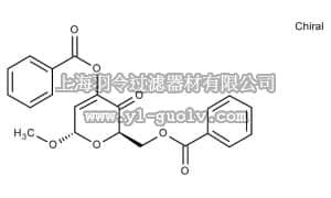 merck millipore,默克密理博,818233,(2R,6S)-(+)-4-苯甲酰氧-2-苯甲酰氧甲基-6-甲氧基-2H-哌喃-3(6H)-酮