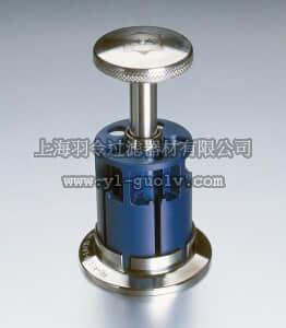 merck millipore,默克密理博,AT51/5-3D0,NovaSeptum Holder GS, 5-port TC50,5, EP+Glass blasted, NO PTFE coating