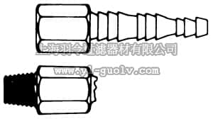 merck millipore,默克密理博,XX6700L11,Adapter, M, 1/4 in. NPT to 1/4-1/2 in. ID
