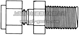 merck millipore,默克密理博,XX6702507,1/4 in. NPTM 至 1/4 in管接头