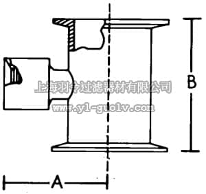 merck millipore,默克密理博,YY1412224,1-1/2 in. Tri-Clover spacer with 1/4 in. NPTF Drain