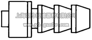 merck millipore,默克密理博,XX3002564,1/4 in. HB to M Luer lock nickel/chrome plated