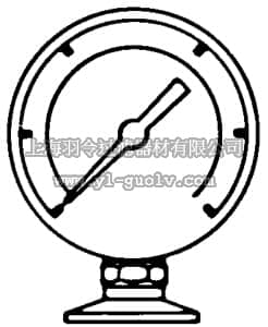 merck millipore,默克密理博,YY1801020,Sanitary Pressure Gauge 0-7 bar (0-100 psi)