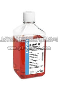 sartorius,赛多利斯,BE04-418Q,X-VIVO 15 含庆大霉素和酚红, 1 L