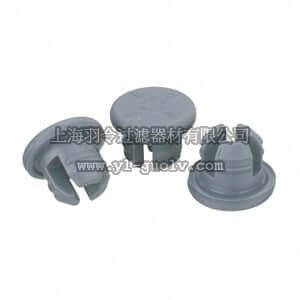 thermo fisher,赛默飞世尔,T_70106-451-55,Wheaton 血清瓶塞 薄凸缘型, 三叉塞, 尺寸20mm, 灰色氯丁橡胶/55 STOPPERS GRAY 300/CS