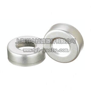 thermo fisher,赛默飞世尔,T_70111-126-12,Wheaton 铝盖 整片式, 空顶, 适配外径20mm ALUM SEAL W/HOLE 1 PC M/CS