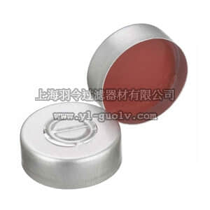 thermo fisher,赛默飞世尔,T_7010640615A,Wheaton 铝盖 带TFE内衬和橡胶隔垫, 适配外径20mm TFE LIND ALUMSEAL 20MM 100/PK