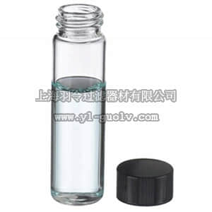 thermo fisher,赛默飞世尔,T_701033433E,Wheaton E-C硼硅酸玻璃螺纹样品瓶 2 dr.（8mL）, 透明 VIAL SMP W/CAP 8ML CLR 200/CS