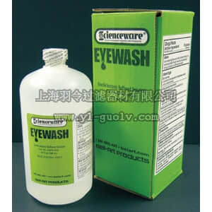 thermo fisher,赛默飞世尔,T_7011002929,Bel-Art Scienceware 无菌洗眼保护站 1000mL无菌洗眼液, 聚乙烯瓶 STERILE EYE WASH SOL 32 OZ