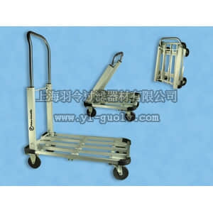 thermo fisher,赛默飞世尔,T_701119281,铝制折叠式四轮手推车 CART FOLD-UP FISHER