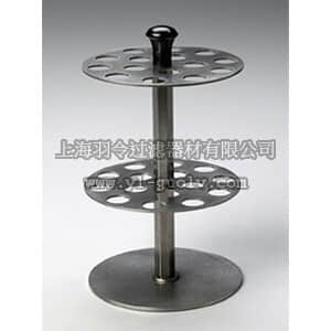thermo fisher,赛默飞世尔,T_1087442600,Fisherbrand 冷冻干燥系统配件 不锈钢管架, 15 × φ 12mm/13mm  Tube Holder for 12 or 13 mm tubes