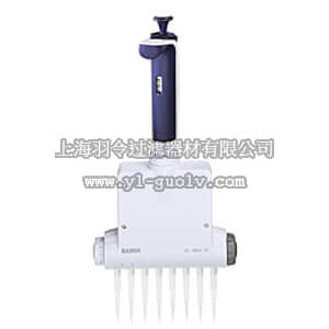 thermo fisher,赛默飞世尔,T_20917011844,手动多道移液器LA，Pipet Lite XLS 磁辅手动6道/10道间距可调移液器系列（圆柱型套柄），量程 8-50XLS 5-50μL ，步进量 0.05ul，适配吸头型号：RC-L250; RT-L250 multi channel pipet LA