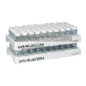 thermo fisher,赛默飞世尔,T_701064086,Wheaton 闪烁瓶聚丙烯架 50个位置 RACK SCINTILLA PP 50POS 5/CS