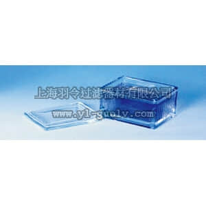 thermo fisher,赛默飞世尔,T_701088121A,Wheaton 20片玻片染缸 替换配件, 染缸和盖 STAIN DISH/COVER 20SLIDE 3/CS