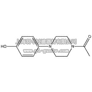 thermo fisher,赛默飞世尔,100340500,1-Acetyl-4-(4-hydroxyphenyl)piperazine, 98% 50GR