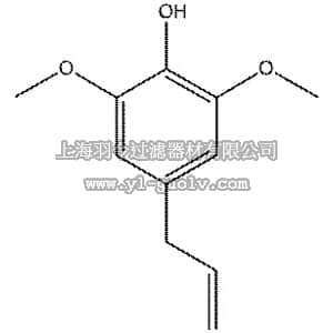thermo fisher,赛默飞世尔,102930010,4-Allyl-2,6-dimethoxyphenol, 90%, tech. 1GR
