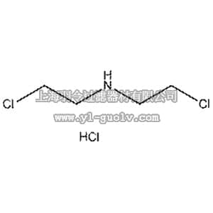 thermo fisher,赛默飞世尔,106321000,二(2-氯乙基)胺盐酸盐，98% Bis(2-chloroethyl)amine hydrochloride, 98% 100GR