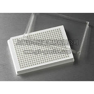 thermo fisher,赛默飞世尔,T_3013570,384孔白色平底微孔板  PLT,384WL,WHITE,LOW FLANGE,TCT,W/LID,S,BK,10/50