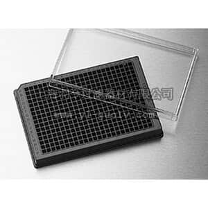 thermo fisher,赛默飞世尔,T_3013571,384孔黑色平底微孔板 PLT,384WL,BLK,LOW FLANGE,TCT,W/LID,S,BK,10/50