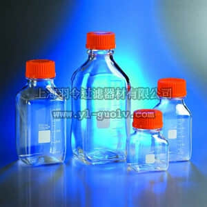 thermo fisher,赛默飞世尔,T_301431433,1000 ml 方形培养基瓶 BOTTLE,1000mL,SQUARE,POLYCARBONATE,S,BK,12/24