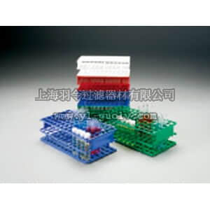 thermo fisher,赛默飞世尔,T_70114809134,Thermo Scientific Nalgene Unwire 试管架；PP材质 可放72根16mm管子, 白色 RACK UNWIRE PP WHITE 16MM