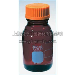 thermo fisher,赛默飞世尔,T_701064232A,Corning Pyrex 低光化性培养基/试剂瓶 100mL BTL LOWACTINIC CAP 100ML 4/CS