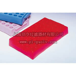 thermo fisher,赛默飞世尔,T_70105-669-45,Fisherbrand Microtube 工作站架 红色 WRK STA UCENT TB 50-PL RD 4/CS