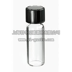thermo fisher,赛默飞世尔,T_7010333925C,Fisherbrand A级透明玻璃螺口样品瓶 2 dr.（7.4mL） VIAL ST W/CLOSURE 2DR 144/PK