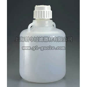 thermo fisher,赛默飞世尔,T_7010296014,Thermo Scientific Nalgene 重型细口大瓶（带手柄） 10L CARBOY HEAVY DUTY PP 10L 1PK