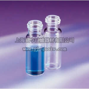 thermo fisher,赛默飞世尔,T_70103-391-9,Fisherbrand 机械式螺口自动进样瓶 样品瓶, 棕色, 带书写区 VIAL 2ML AMB 9MMRBTC S/T 100PK