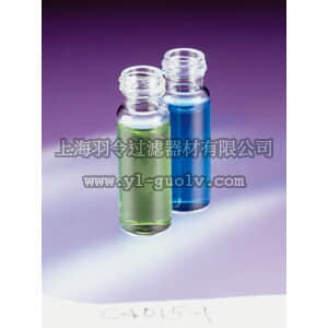 thermo fisher,赛默飞世尔,T_70103-391-19,Fisherbrand 自动进样瓶 VL 4ML CLR 15X45 SCR THD 100PK