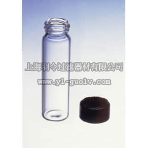 thermo fisher,赛默飞世尔,T_7010333922A,Fisherbrand B级透明玻璃螺口样品瓶 0.5 dr.（1.8mL） VIAL ST W/CLOSURE .5DR 144/PK
