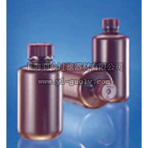thermo fisher,赛默飞世尔,T_70103-007-47,Fisherbrand 棕色高密度聚乙烯窄口瓶 8 oz.（250mL） FB NM AMB BOT HDPE 250ML 12PK