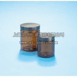 thermo fisher,赛默飞世尔,T_70113756794,Kimble 棕色直壁罐 60 mL, 带盖便利包装 JAR STRAIGHT SIDED AMBER 24/CS