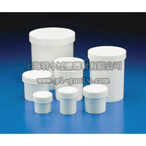 thermo fisher,赛默飞世尔,T_70122260440,Bel-Art Scienceware 白色聚丙烯罐 35mL JARS PP W/CAPS 1OZ 12/PK