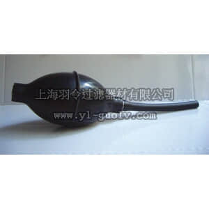 thermo fisher,赛默飞世尔,T_70115-000-500,Fisher Scientific 吸耳球 75mL, 黑色, 带金属阀 RUBBER BULB 75ML METAL VALVE