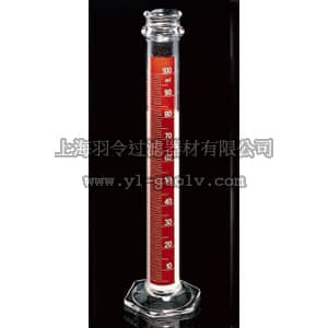 thermo fisher,赛默飞世尔,T_70108551A,Corning Pyrex Lifetime Red 量筒 10mL CYLINDER LIFETM RD 10ML
