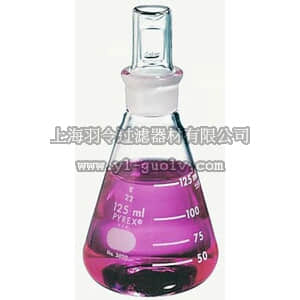 thermo fisher,赛默飞世尔,T_70110098B,Corning Pyrex 带圆柱头$形塞三角瓶 25mL FLASK ERLENMYER 25ML