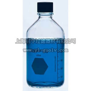 thermo fisher,赛默飞世尔,T_70106-421-12,Kimble Kimax 培养基瓶 带刻度, 带PTFE表面14B白色橡胶内衬瓶盖, 500mL BTL MEDIA PTFE/CAP 500ML 24/CS