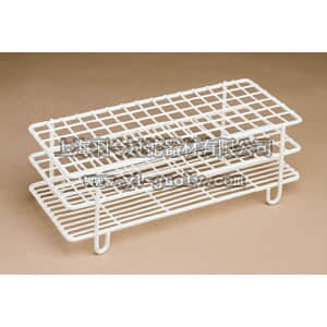 thermo fisher,赛默飞世尔,T_701148028,Fisherbrand 带支脚白色涂层试管架 用于72根16mm管子 SUPPORT VINYL COATED 72 PLACE
