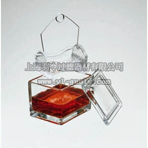 thermo fisher,赛默飞世尔,T_70108812,Wheaton 20片玻片染缸 玻片染缸套装, 105 × 70 × 85 mm  DISH SLIDE STAIN W/TRAY