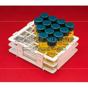 thermo fisher,赛默飞世尔,T_701147915D,Bel-Art Scienceware No-Wire 瓶架 可放直径25mm小瓶 RACK NO-WIRE 25MM VIAL BTLRAC
